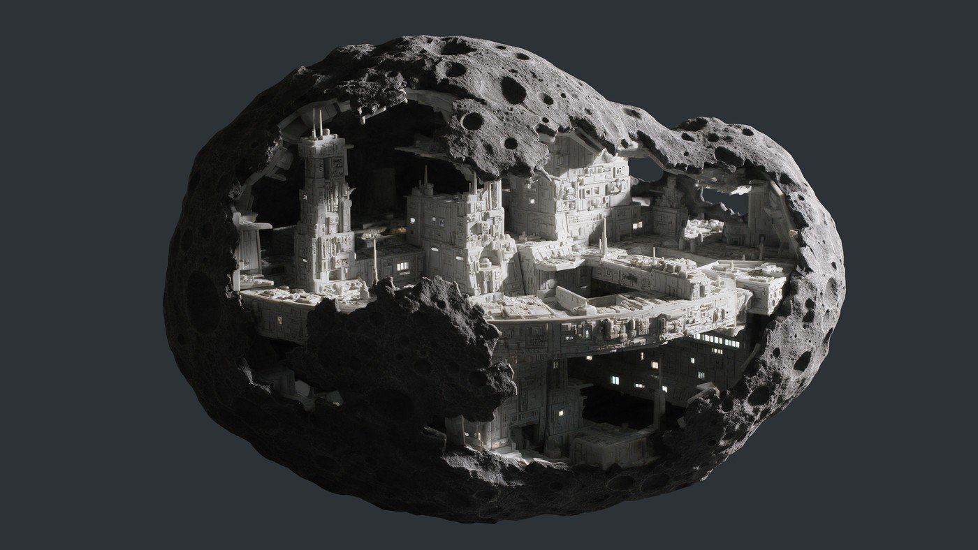 The asteroid station concept