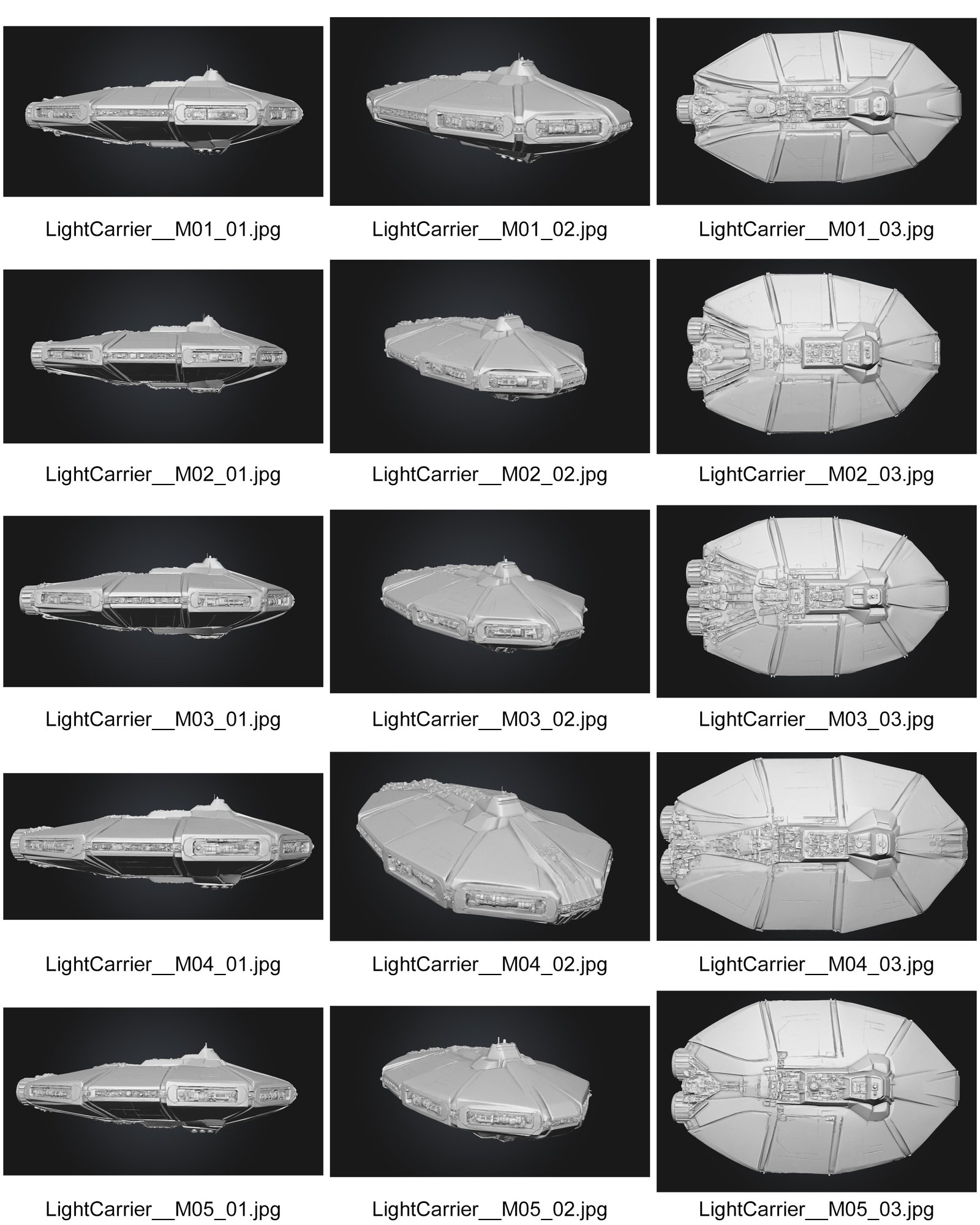 The light carrier, output contact sheet