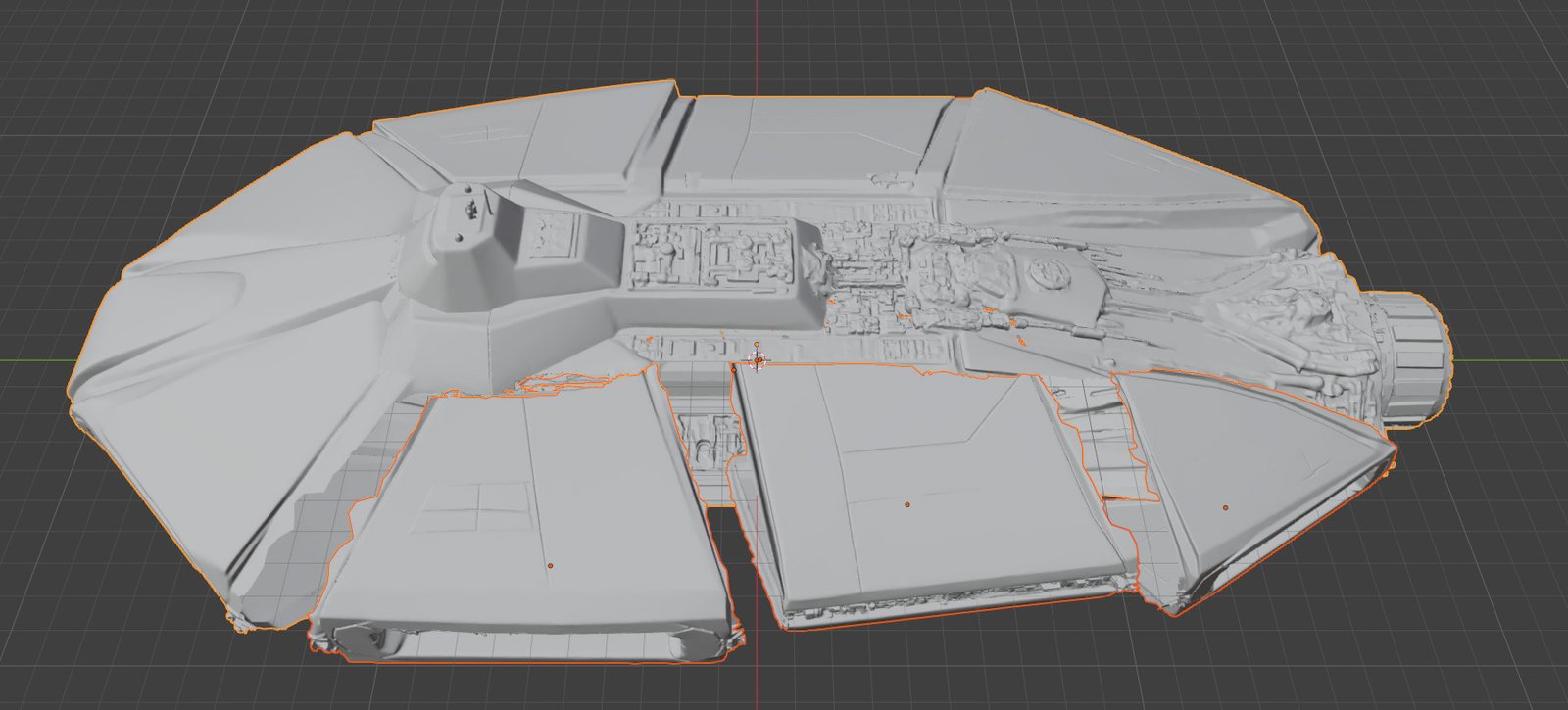 Rearranging the pieces to match the design