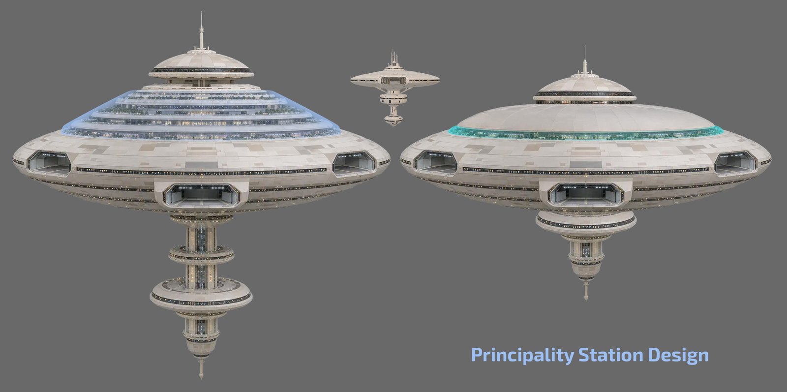 The Principality station design